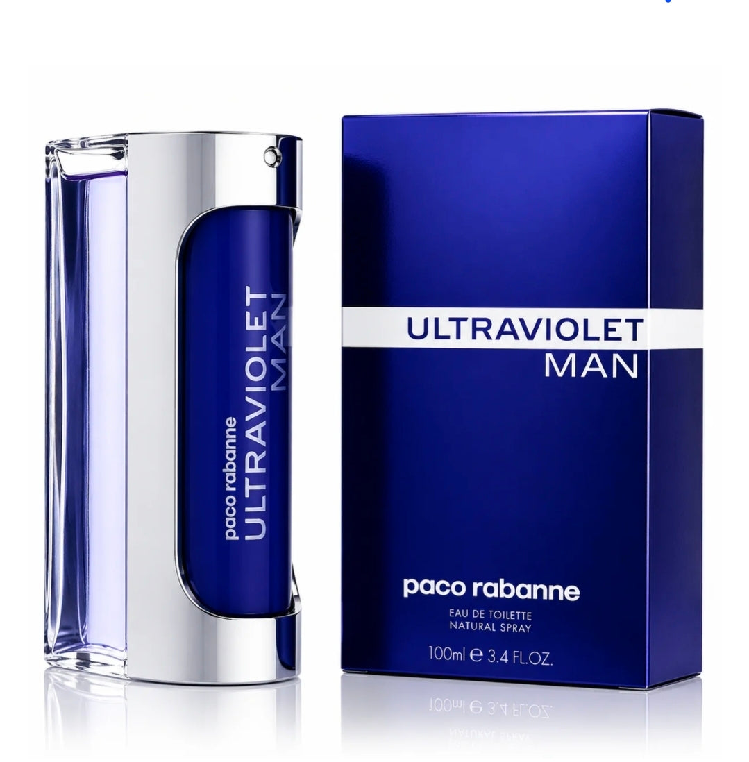 PACO RABANNE ULTRAVIOLET MAN EDT 3.4oz